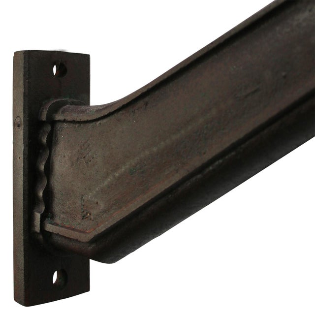 Vintage French Streetlight in Cast Iron and Aluminum by Eclatec For Sale - Image 6 of 7