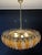 Amber & Clear Poliedri Murano Glass Ceiling Light, 1990s For Sale - Image 14 of 18