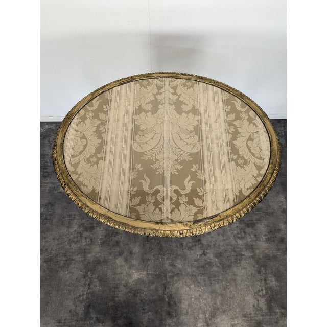 Louis XVI Giltwood and Cane Coffee Table For Sale - Image 3 of 10