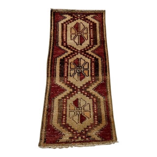 Vintage Anatolian Floral Carpet For Sale