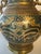 Japanese Vintage Japanese Brass Champlevé Cloisonné Enamel Vase With Dragon Handles For Sale - Image 3 of 9