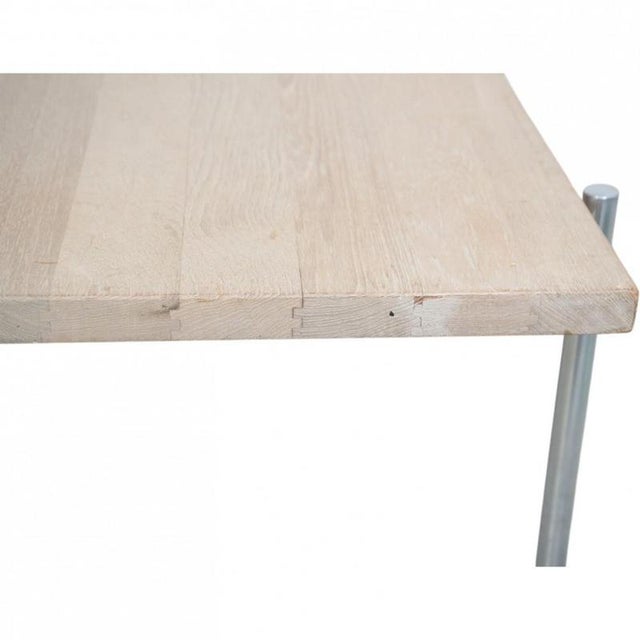 Vintage Coffee Table in Oak by Børge Hansen, 1970s For Sale - Image 12 of 17
