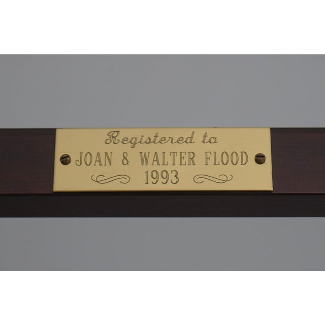 Seth Thomas Willard Mahogany Tall Case Grandfather Clock For Sale - Image 17 of 18