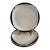 Vintage McNicol China Green Rim Restaurant Ware Plates, Set of 3 For Sale