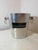 Charles Heidsieck Champagne ice bucket. Made of aluminum with a winery advertising plaque. Marked "Made in France" on the...
