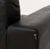 Nicoletti "Simon" Black Leather Three-Seat Sofa For Sale - Image 9 of 9