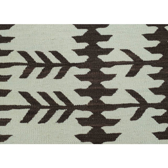 Turkish Kilim Oriental Handmade Flatweave 3' x 4'6" #18160 For Sale In Houston - Image 6 of 8