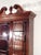 Kindel Winterthur Collection Mahogany 2 Piece Display Curio Cabinet Breakfront For Sale - Image 17 of 18