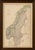 Antique map of sweden and norway, original hand-colored copper engraving, 1860 this finely engraved map of sweden and...
