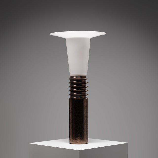 Ceramic Model 1041.32 Table Lamp by Uno & Östen Kristiansson for Luxus, Sweden, 1970s For Sale - Image 7 of 7