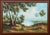 Tranquil Australian Landscape with Eucalyptus Trees - Vintage 20th Century Art 1960 Circa For Sale