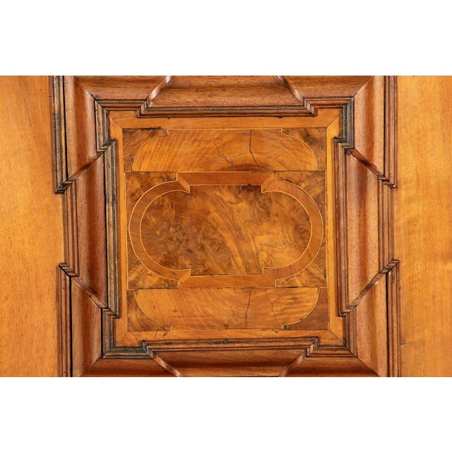 Baroque Wardrobe in Walnut, Basel, Switzerland, 1720s For Sale - Image 10 of 18