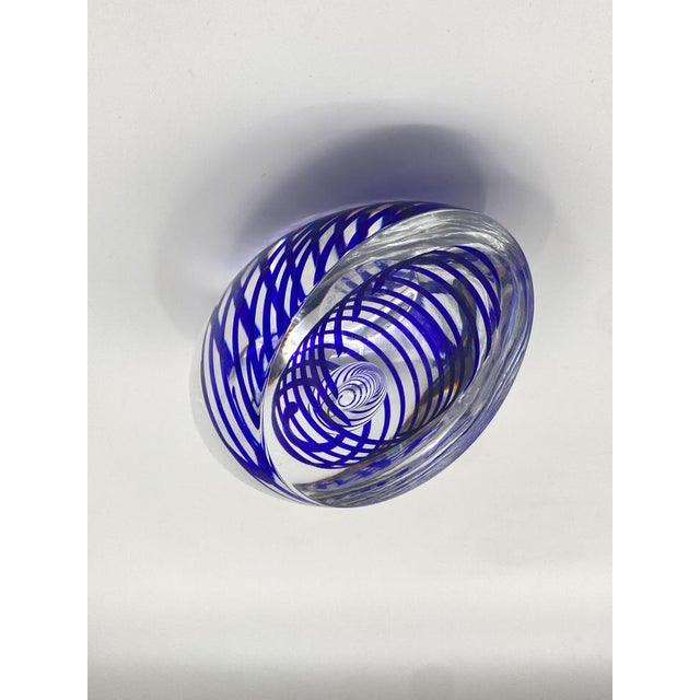 Glass Glass Art Object / Paperweight from Studio Åhus, Sweden, 1991 For Sale - Image 7 of 18