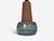 1960s Mid-Century Modern Michael Andersen & Søn, Table Lamp, Brown and Blue Stoneware For Sale In New York - Image 6 of 10