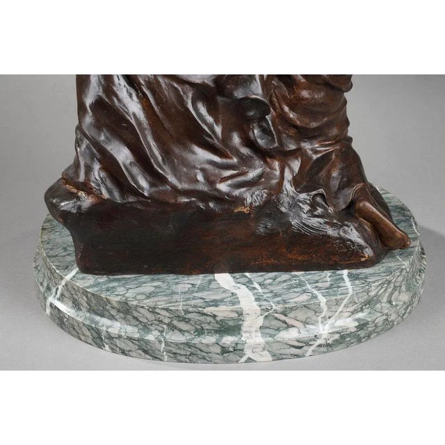 Sylvain Kinsburger, Young Women with Flowers, Sculpture For Sale - Image 13 of 17