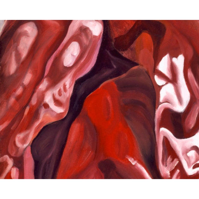 2000 - 2009 2000s "Ristra" Gallery Wrapped Oil Painting by Judith Moore For Sale - Image 5 of 8