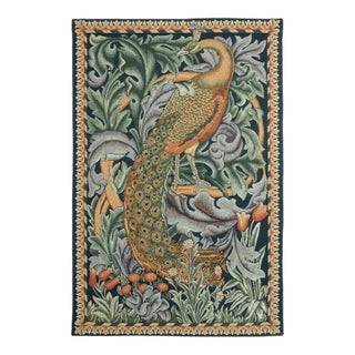 The Peacock Loom Woven Tapestry - Requires Rod Size 2 For Sale