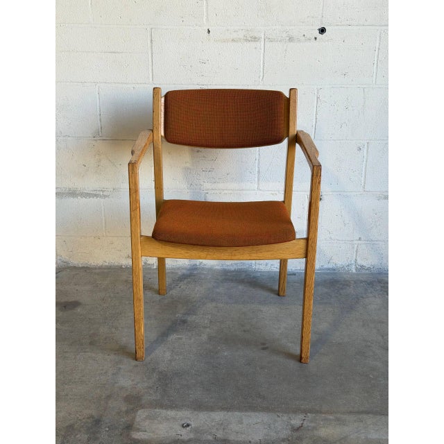 This Swedish armchair offers clean Scandinavian lines and supportive armrests. Vintage Swedish Mid-Century Modern 1970s....