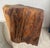Wood Vintage Modern Granite Brass and Wood Abstract Minimalist Sculpture For Sale - Image 7 of 9