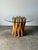 Bundled Bamboo Glass-Top Dining Table, Attributed to Budji Layug, 1970s For Sale - Image 4 of 17