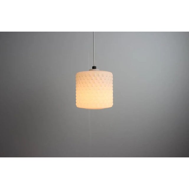 Metal Mid-Century Chandelier, 1969 For Sale - Image 7 of 14