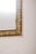 Mid-Century Modern Rectangular Light Green and Gilt Wooden Framed Mirror For Sale - Image 3 of 8