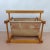 Boho Chic Vintage Magazine Rack, 1970s For Sale - Image 3 of 6