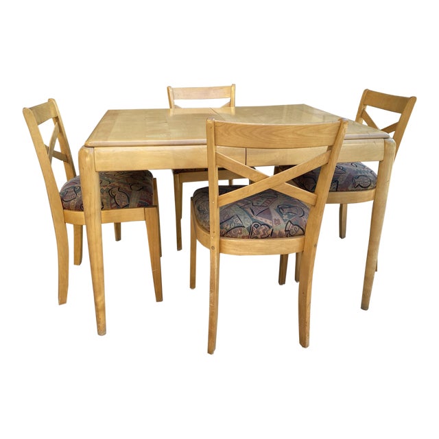 Heywood Wakefield Dining Set Chairish