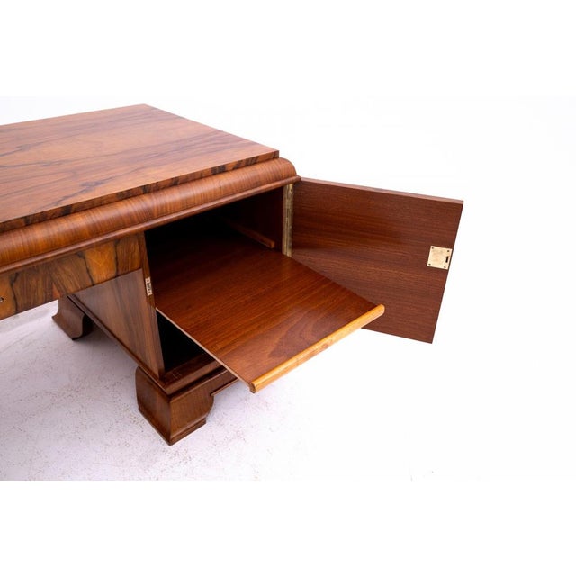 Brown Polish Art Deco Office Set, 1930s, Set of 2 For Sale - Image 8 of 18