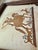Folk Art Early 20th Century German Scherenschnitte Papercut Silhouette, Huntsman With Hounds - Unknown Artist For Sale - Image 3 of 7