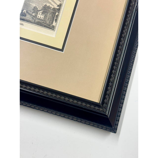 Wytheville, Virginia Original Print, 1855 (Framed) For Sale - Image 4 of 6