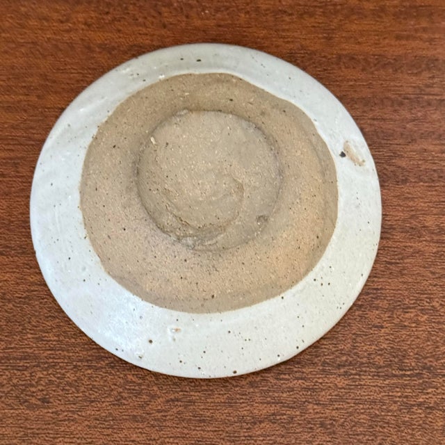 American Late 20th Century Handmade Pottery Ashtray Catchall For Sale - Image 3 of 4