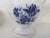 Mid 20th Century Richard Ginori Italy White Blue Floral Porcelain Coffee Cup and Saucer 4694b For Sale - Image 5 of 15