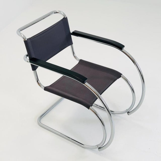 S533 MR20 Chair by Ludwig Mies Van Der Rohe for Thonet, 1980s For Sale - Image 12 of 18