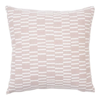 Schumacher X Caroline Z Hurley Cedar Tree Neck Pillow in Clay For Sale