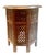 A richly detailed ottoman style side table, dating to the turn of the century, circa 1900–1915 . This extraordinary piece...