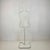 Metal White Tubular Mannequin Silhouette Coat Rack, Italy, 1980s For Sale - Image 7 of 7