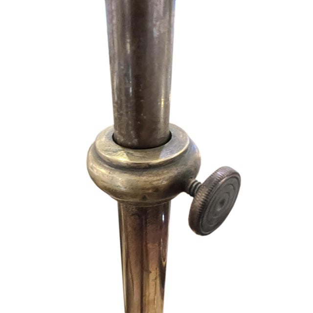 This floor lamp was made in France in the 1950s and is fully adjustable, please take a look at all our pictures. We also...