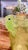 1960s Vintage Mid-Century Translucent Green Lucite Ice Bucket Bottle CoolerTree Frog Handles For Sale - Image 5 of 5