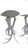 1980s 1980s Pair of Faux Antler Metal Stools For Sale - Image 5 of 8