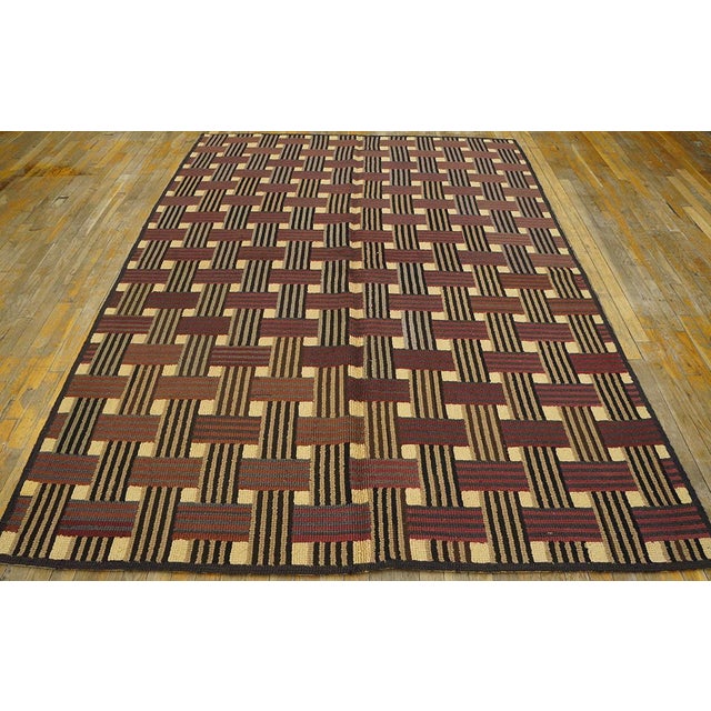 Mid 20th Century American Hooked Rug ( 6'2" x 8'8" - 188 x 265 cm )