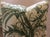 Contemporary Brunschwig & Fils Bird and Thistle Green Pillow Covers - a Pair For Sale - Image 3 of 7