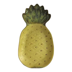 1950s Dickman Walker Pottery Pineapple Platter