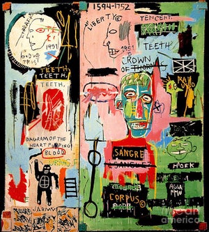 Contemporary Jean-Michel Basquiat Print