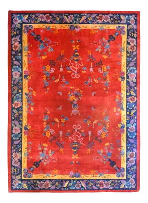 Early 20th Century Chinese Art Deco Rug