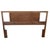 Mid-Century Modern Walnut Headboard, Full/Queen, Sculptural Cutouts For Sale - Image 9 of 12