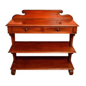 19th Century Victorian Mahogany Serving Table Buffet