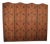 19th Century Painted Fabric Four-Panel Screen For Sale