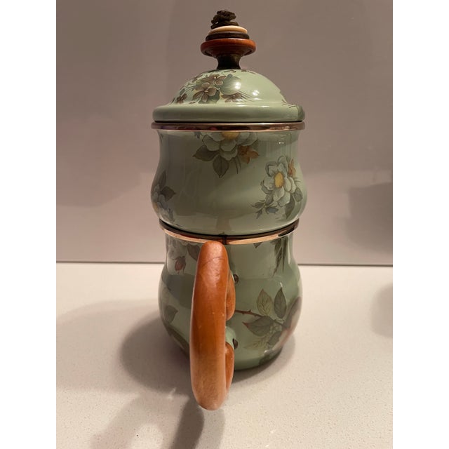 Mid 20th Century Mackenzie-Childs High Tea Vintage Stackable Creme & Sugar Set For Sale - Image 9 of 9