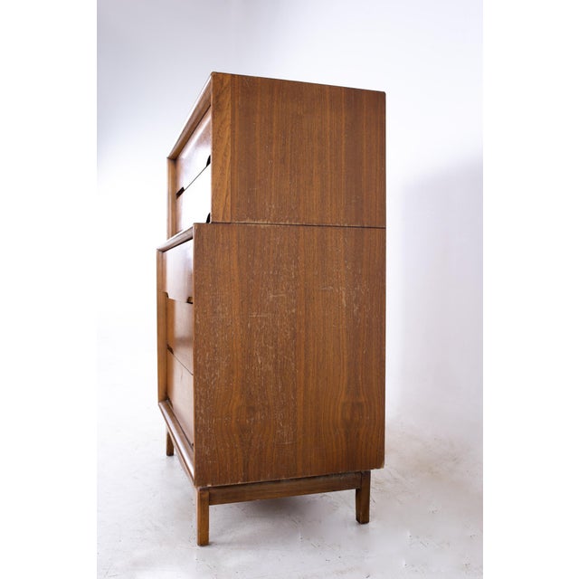 Kent Coffey Forum Mid Century Highboy Dresser For Sale In Chicago - Image 6 of 12
